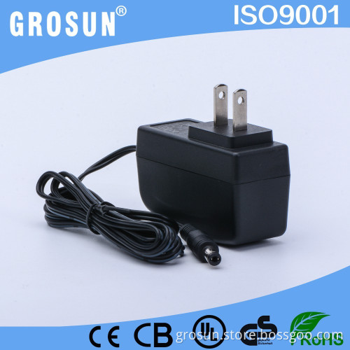FCC UL Approved US Plug DC 12v 1a Wall Switching Power Adaptor for CCTV Camera